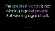 Competing With The Best Version Of Yourself